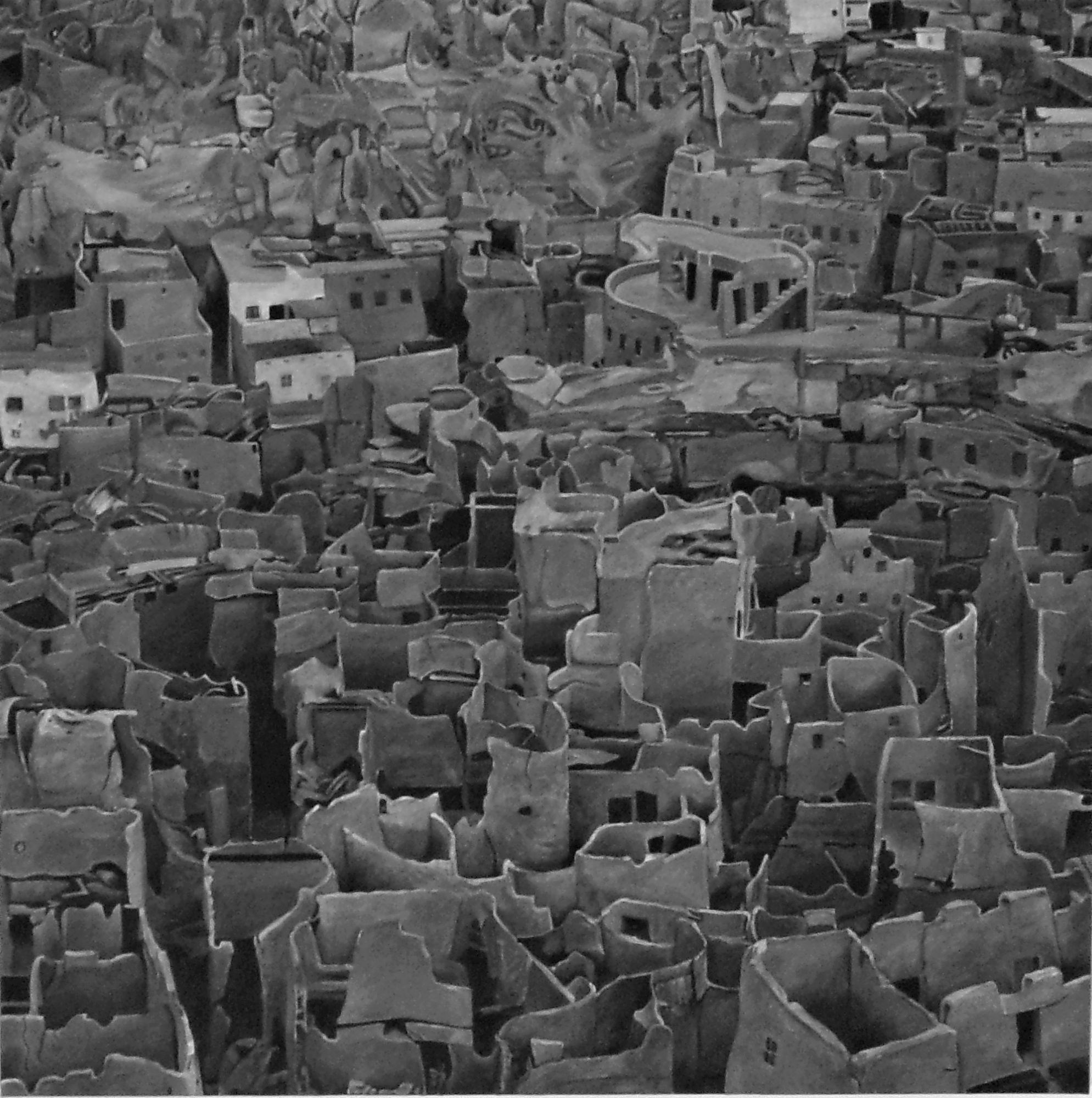 Jiří Matoušek, Město V Siwa / City V Siwa, 2018