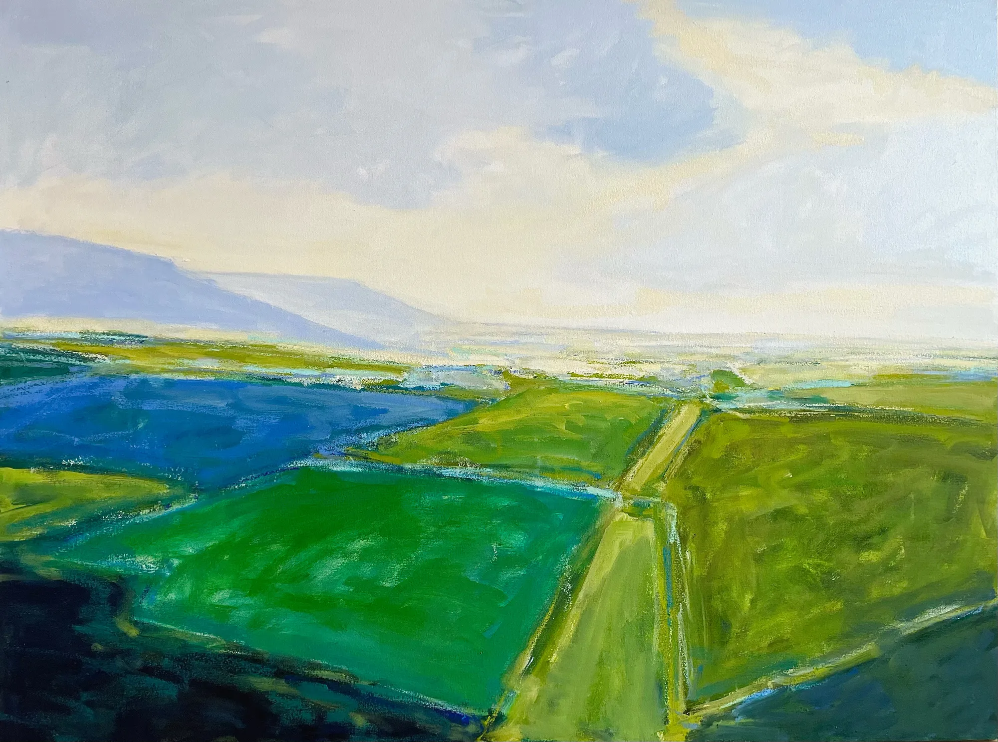 Isabelle Abbot, Long View at Dawn, 2024