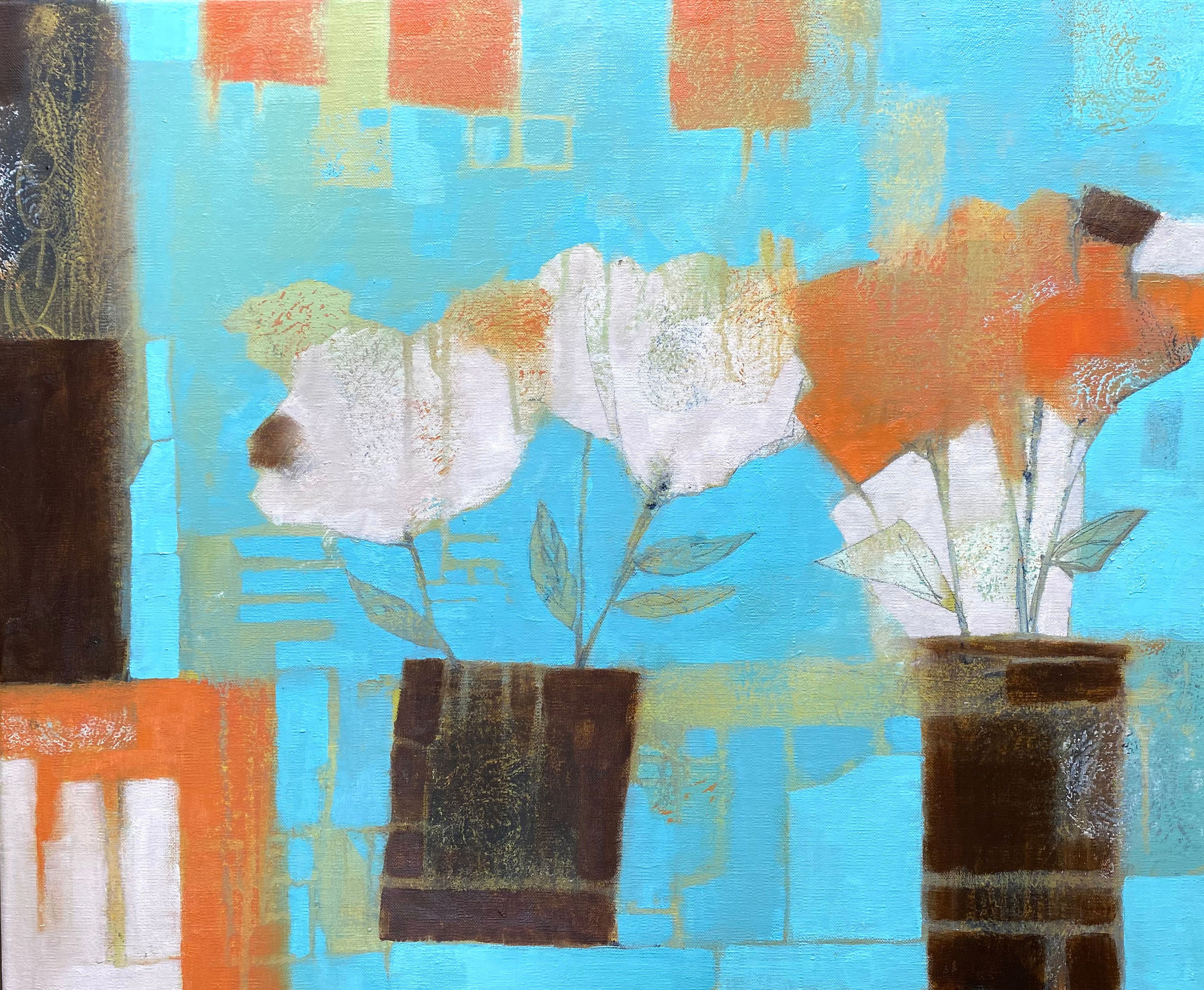 Ana Bianchi, Still Life on Blue