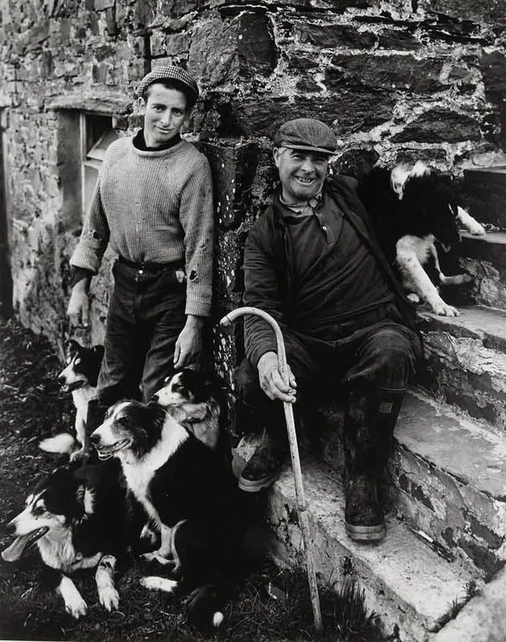 Chris Killip, George and Geoffery Quirk, Ballaquine (Isle of Man Portfolio), 1973