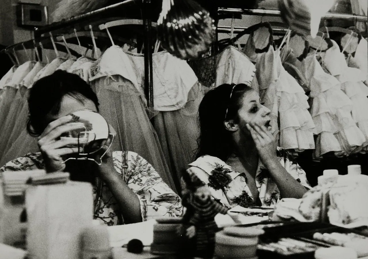 Colin Jones, The Royal Ballet dressing room, Glasgow, 1963