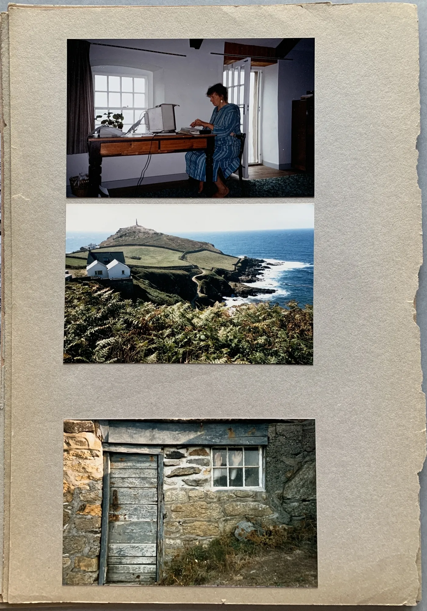 Jo Spence, Opening Up the Family Album (Cornwall), 1989