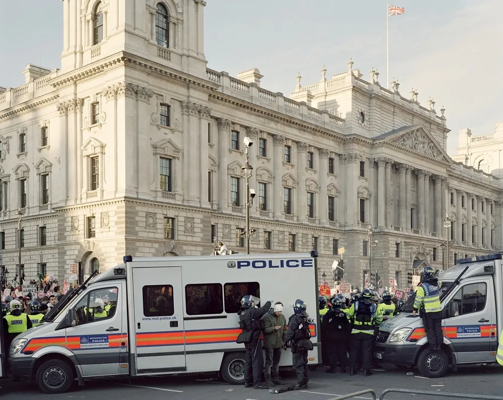 Simon Roberts, National Campaign Against Fees and Cuts, Parliament Square, London, 2010, 2010