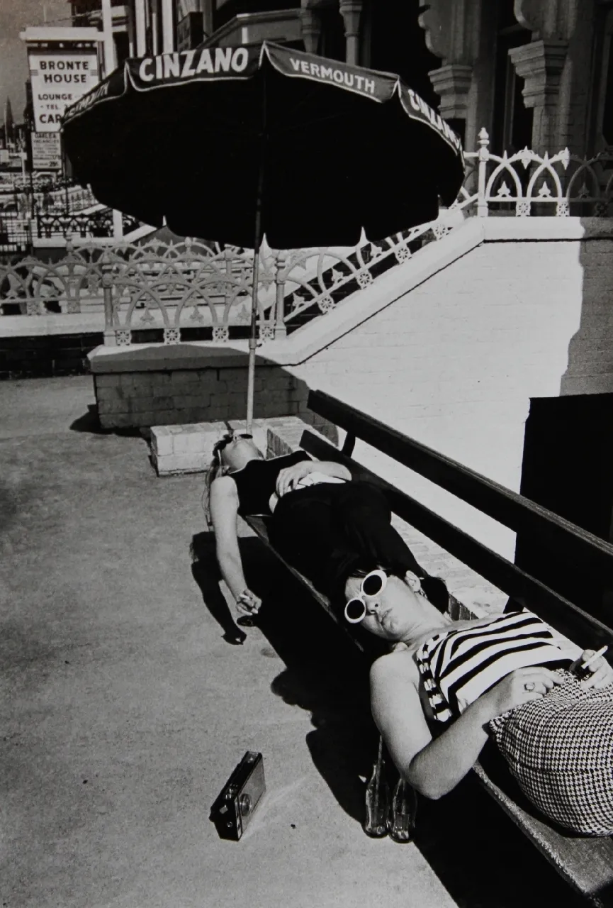 Colin Jones, Glasgow Mill Girls Sunbathing, Blackpool, 1966