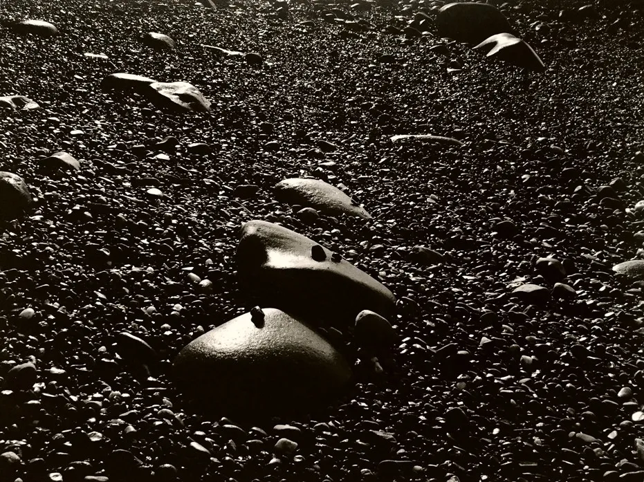 John Blakemore, Pebbles, Friog, Wales, 1975