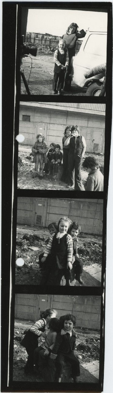 Jo Spence, Contact Sheet - Gypsies, 1974