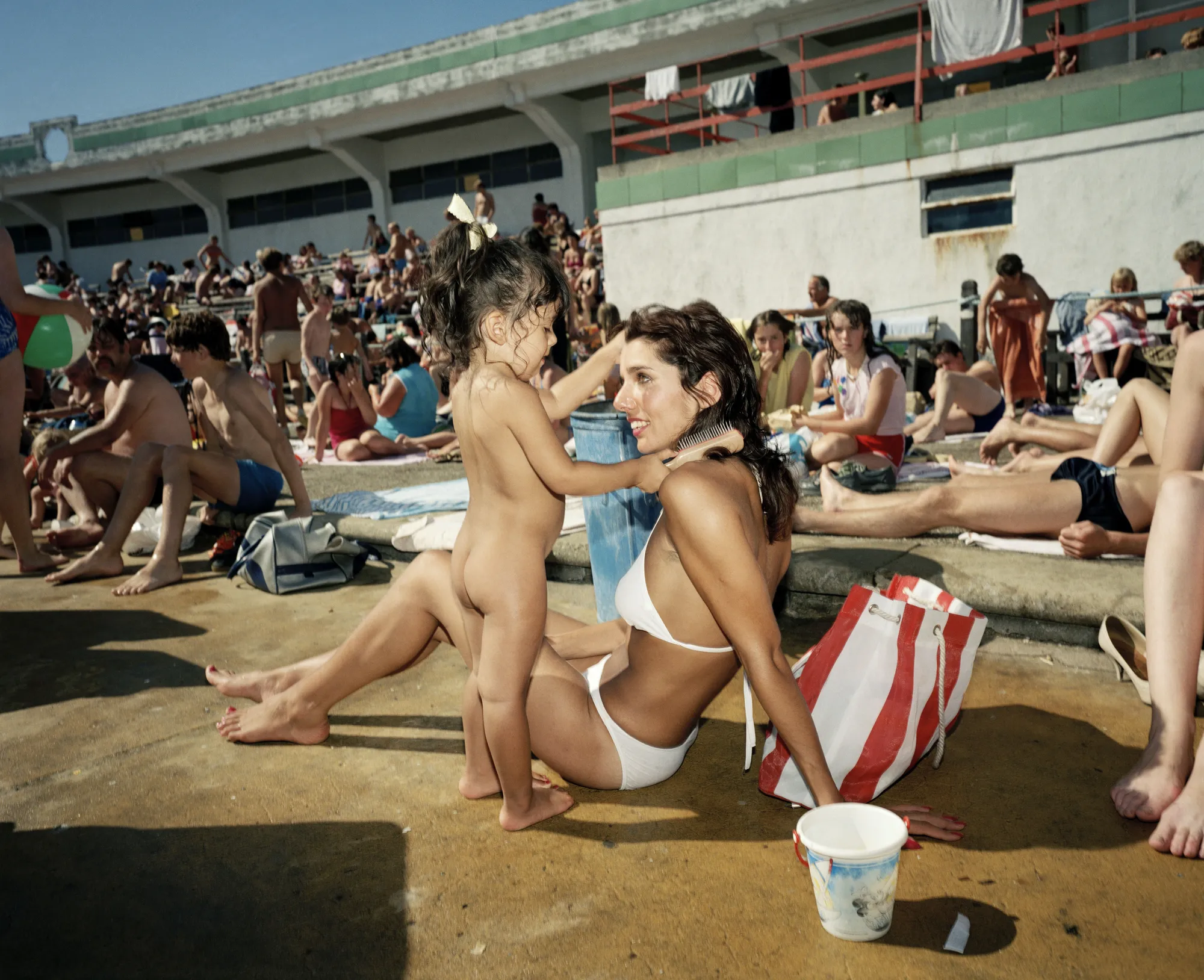 Martin Parr, New Brighton, Merseyside from "The Last Resort" , 1983-86