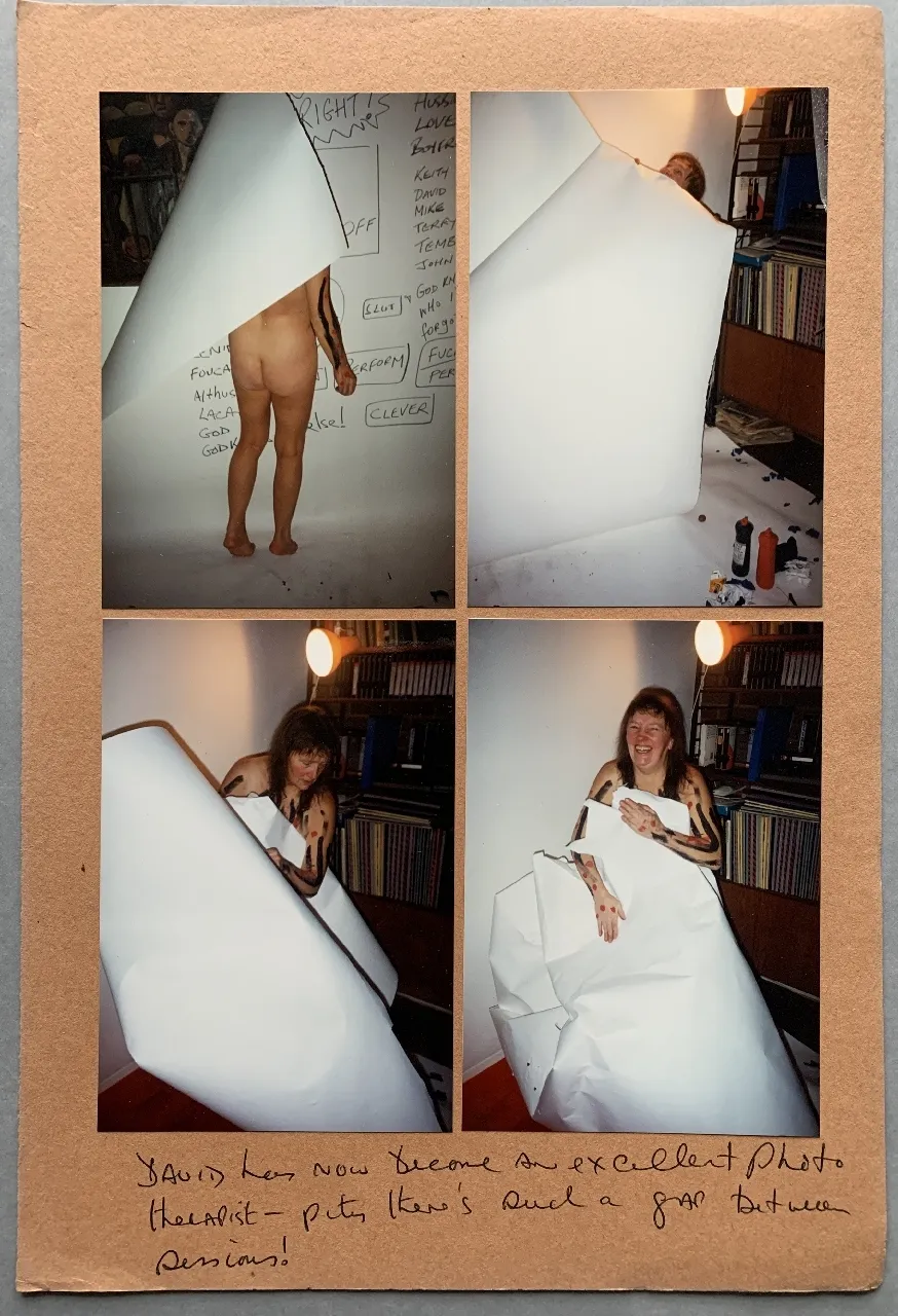 Jo Spence, Opening Up the Family Album (photo therapy), 1989