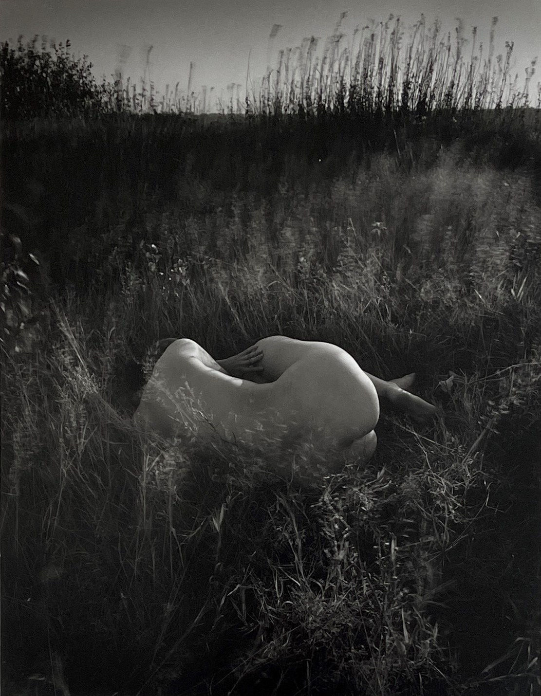 John Blakemore, Untitled (Nude in Landscape), 1971