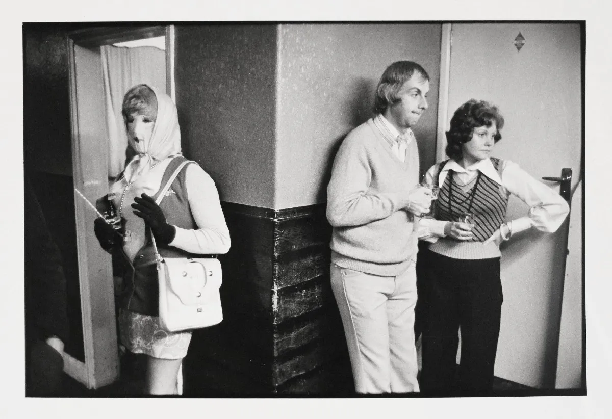 Homer Sykes, Caking Night, Dungworth, Yorkshire, England, 1974