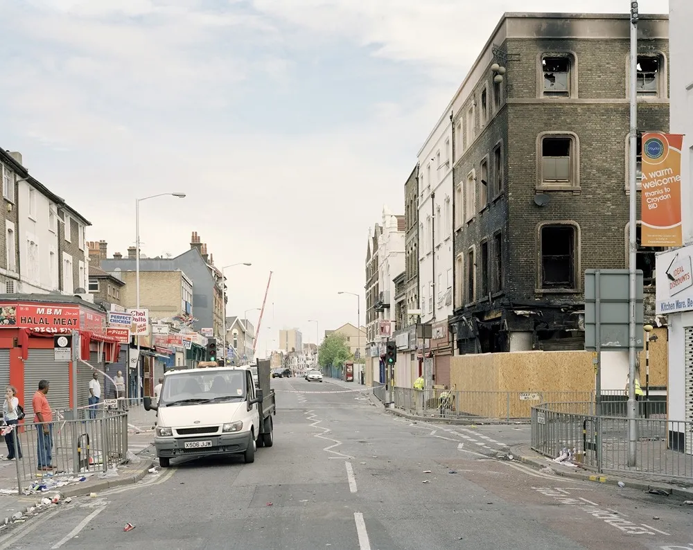Simon Roberts, After the Riots, London Road, Croydon, Greater London, 2011, 2011