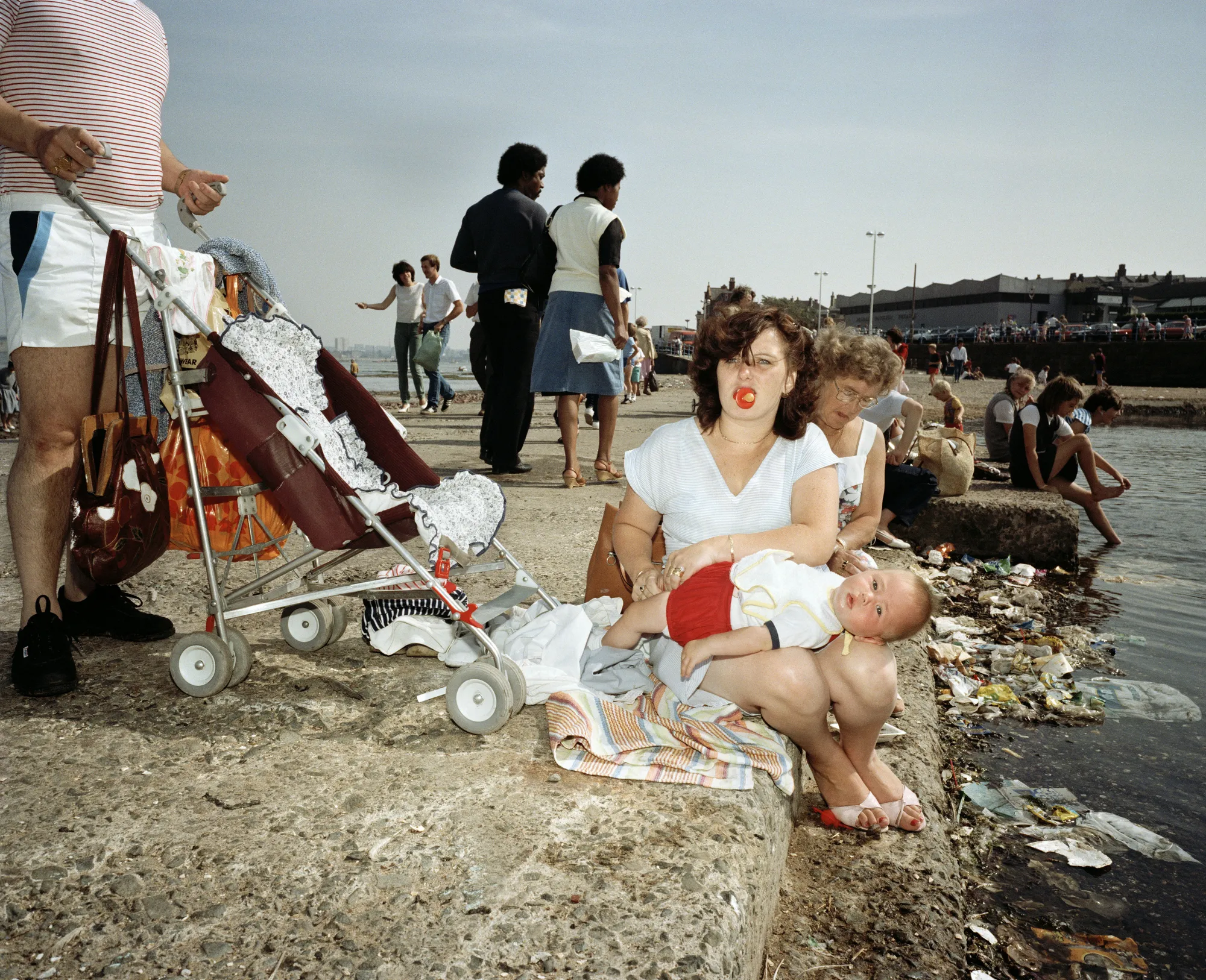 Martin Parr, New Brighton, Merseyside from "The Last Resort" , 1983-86
