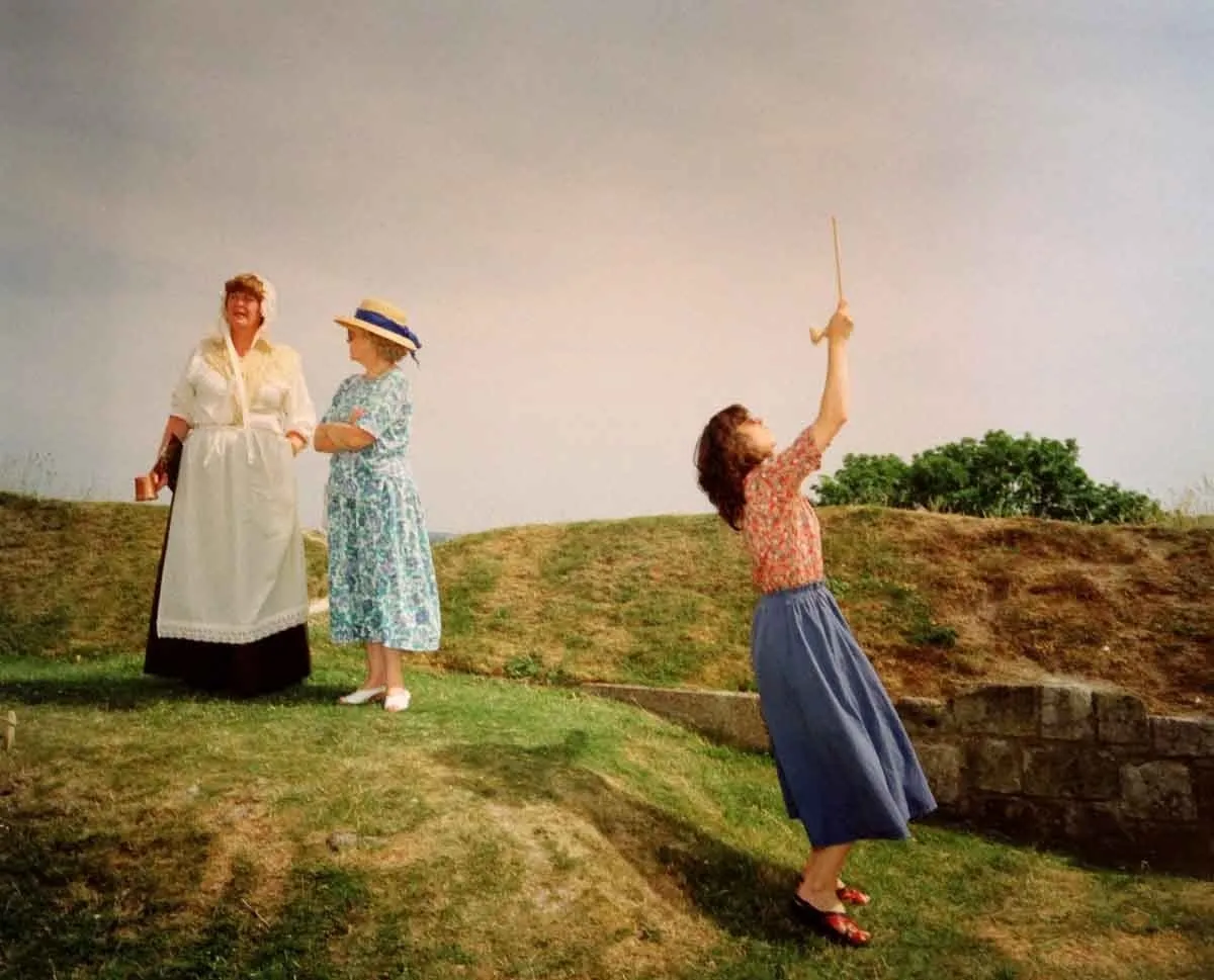 Paul Reas, Flogging a Dead Horse (Thomas Hardy Festival, Dorset), 1993