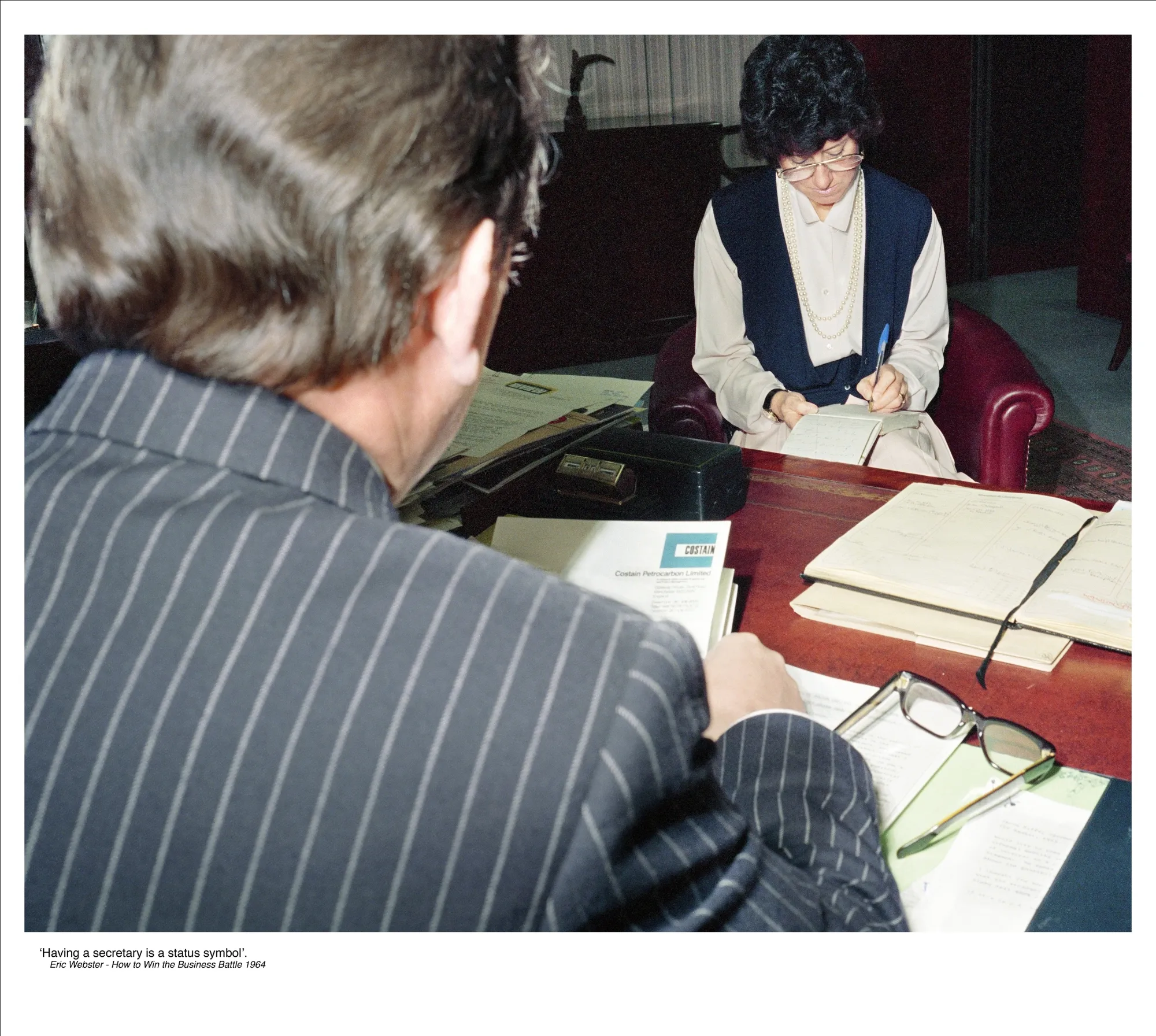 Anna Fox, Work Stations, Bank, the City (6), 1988