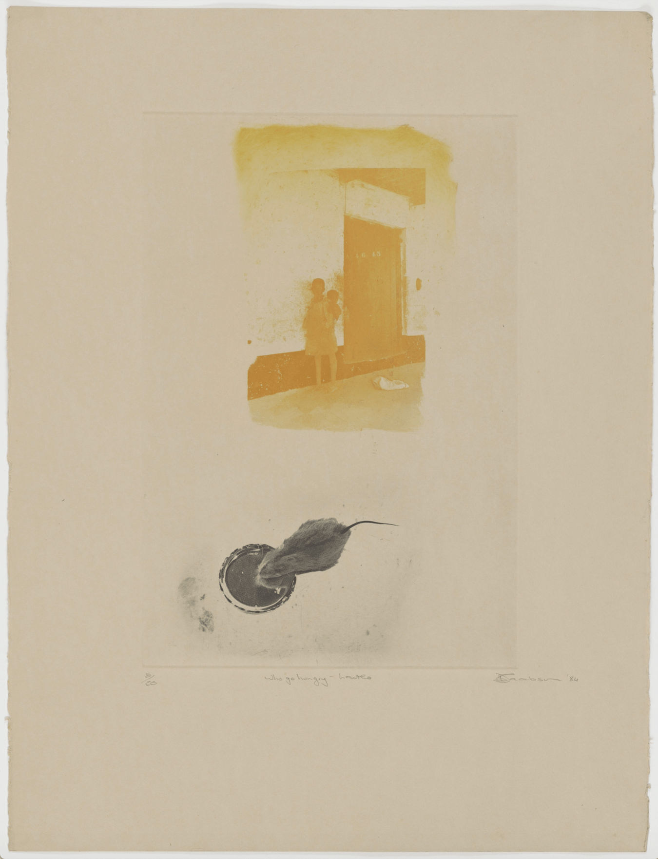 David Jacobson, Who go hungry - Lesotho, 1984