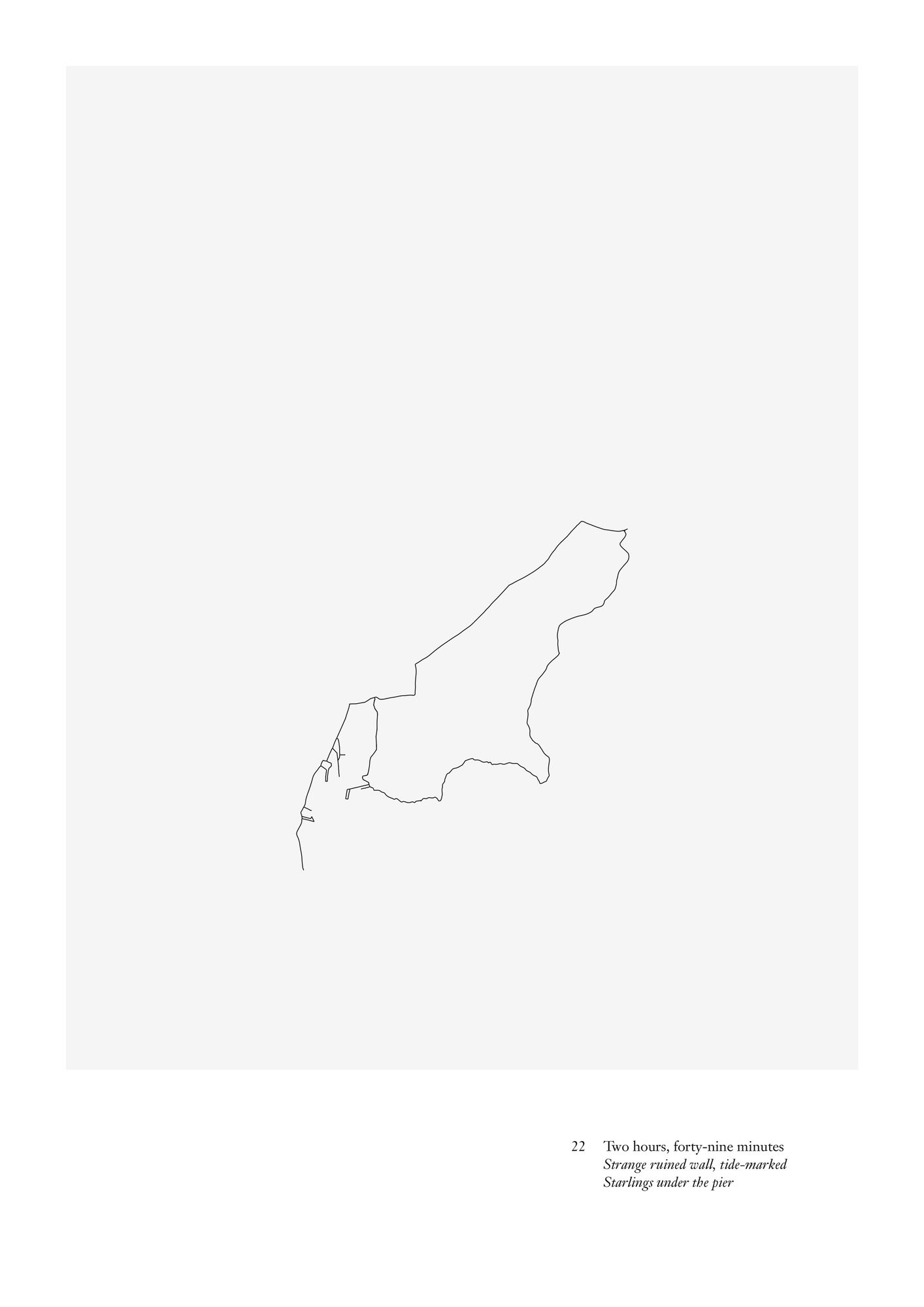 Frances Scott, Walk 22, Strange Ruined Wall