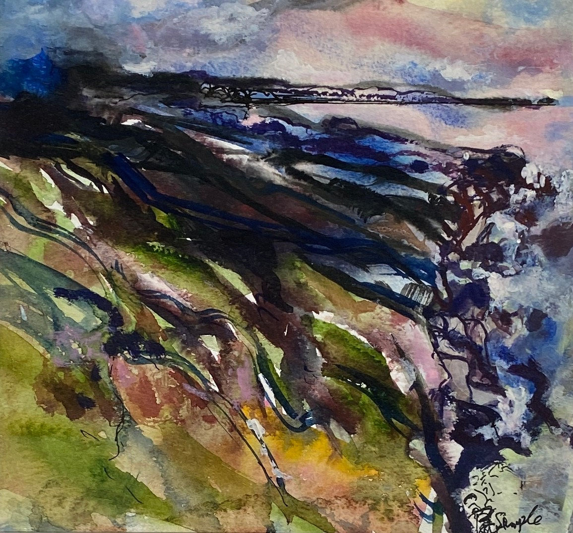 Pat Semple RSW, Yell, Shetland Islands