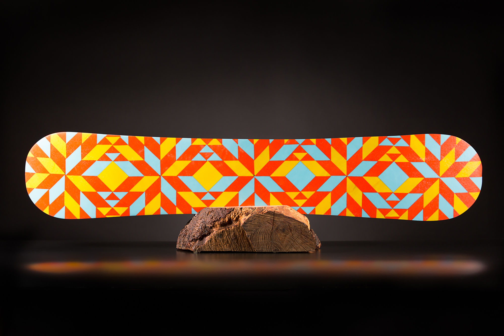 Brennan Kasperzak, Multi Color Range and Quilt, 2017