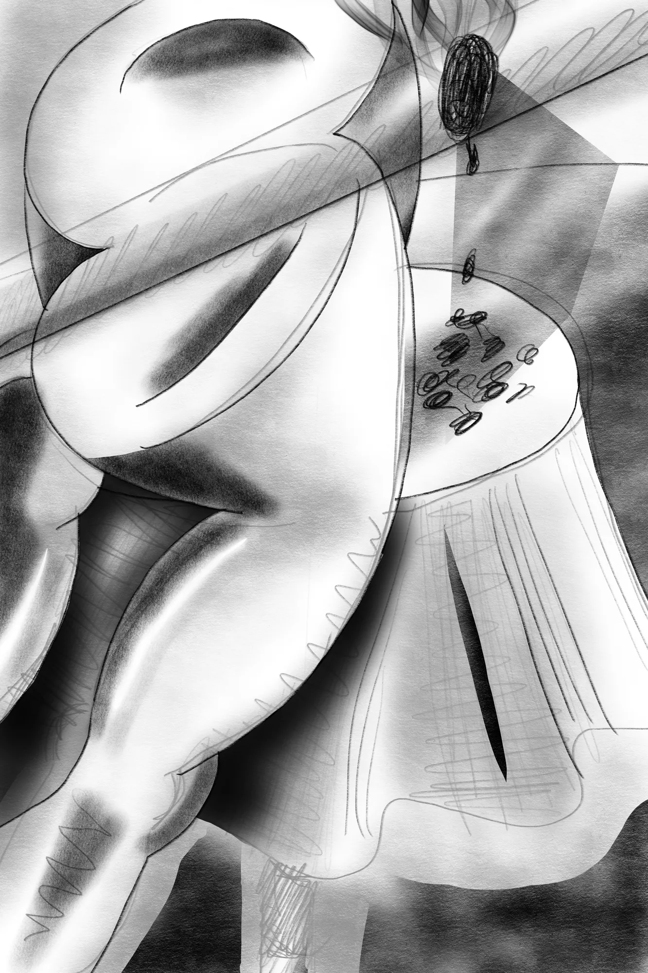 Joe Madeira, Study for Fag Ash Lilian, 2016