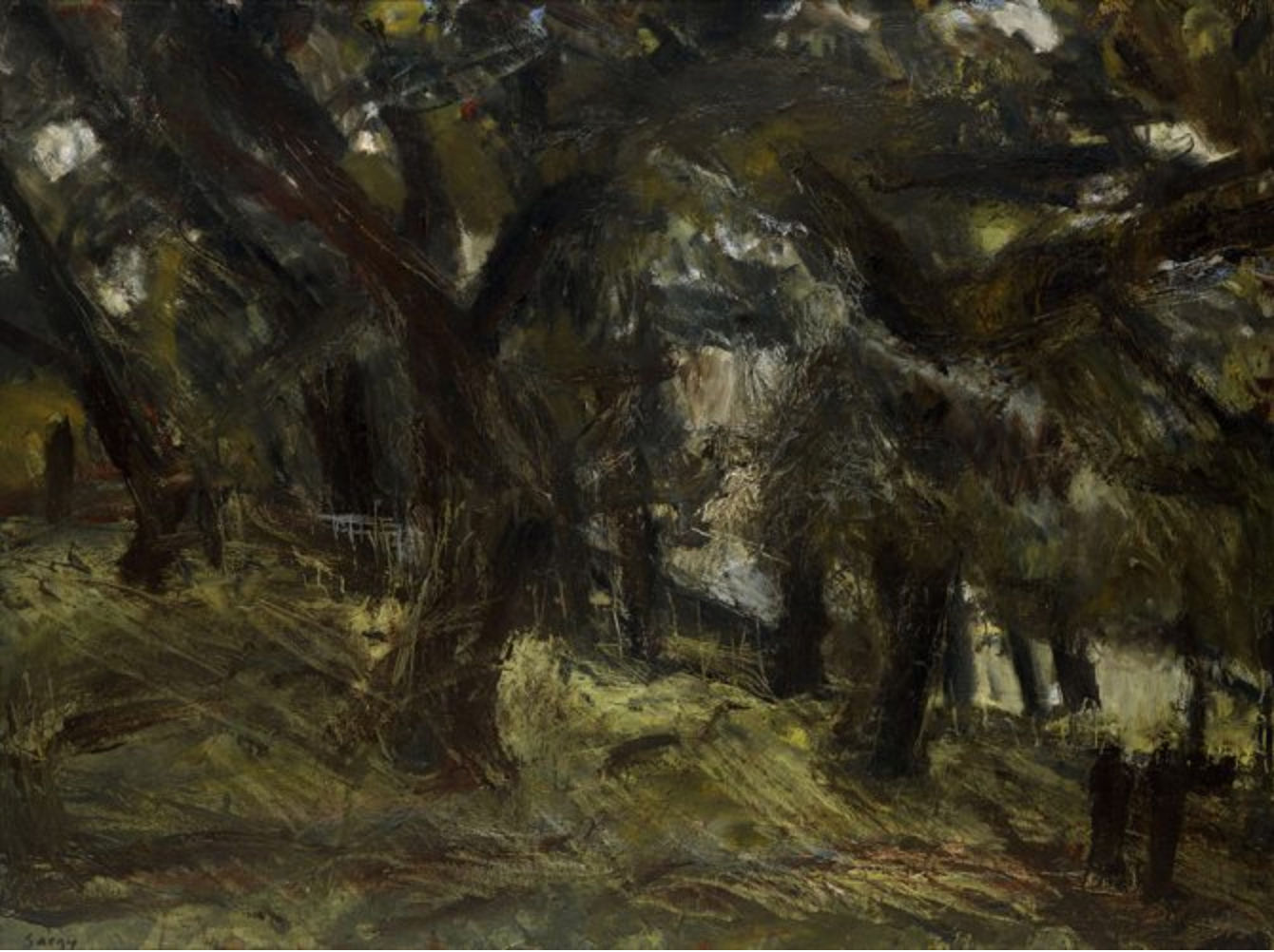 Sargy Mann, One Tree Hill, 1978