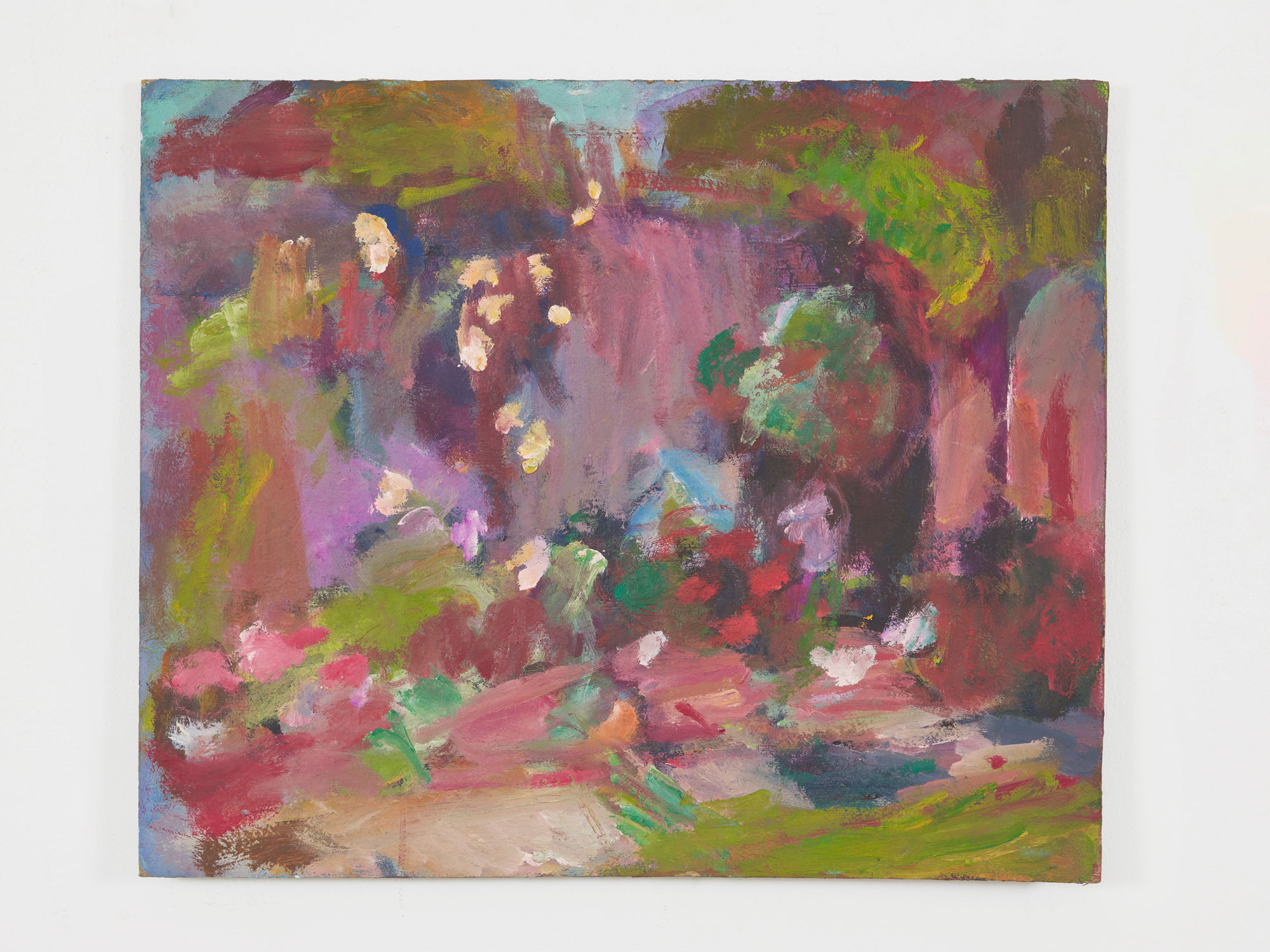 Sargy Mann, Garden Wall in Sun, 1968