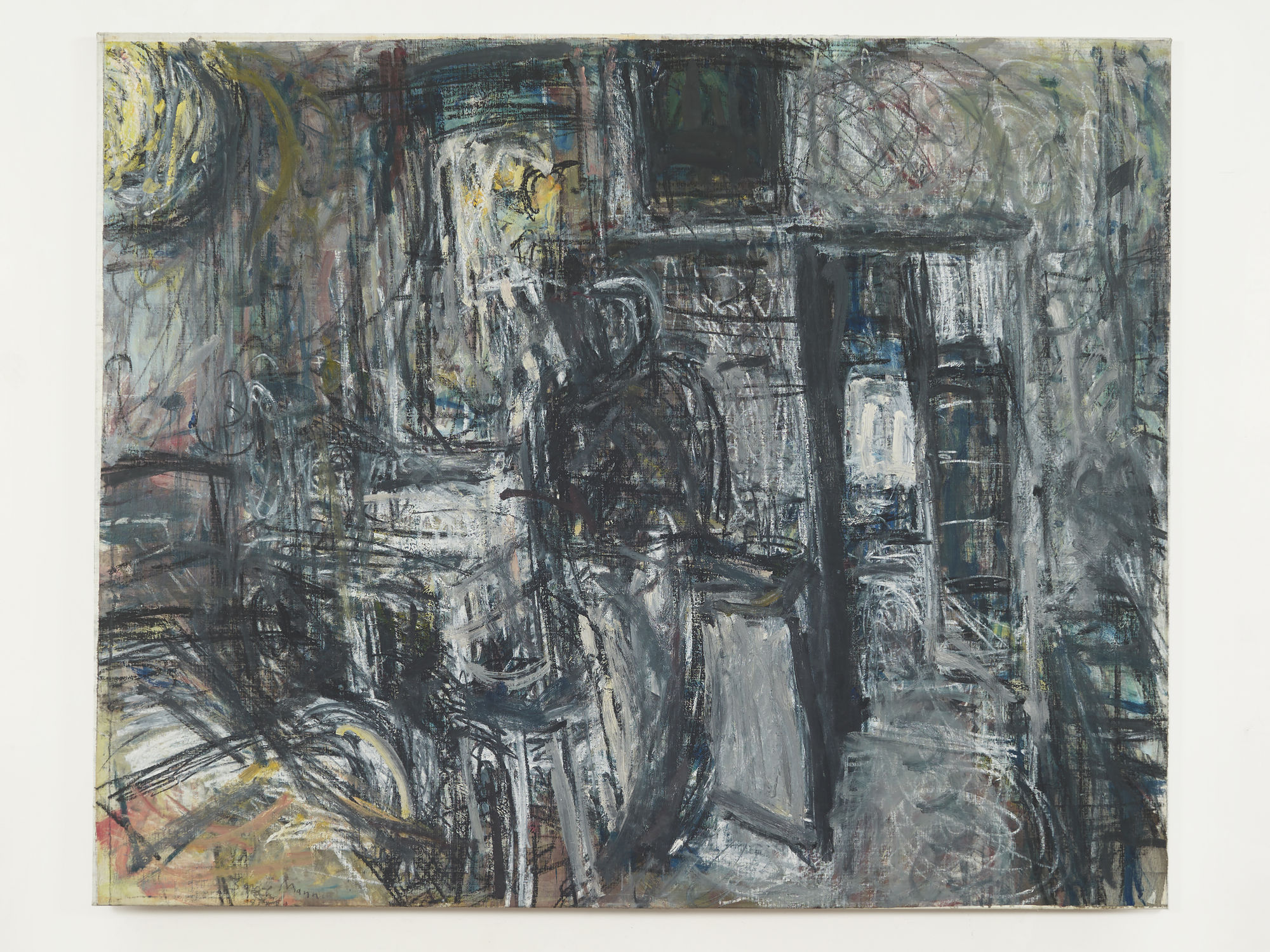 Sargy Mann, Frances reading at Lyndhurst Grove, c. 1988