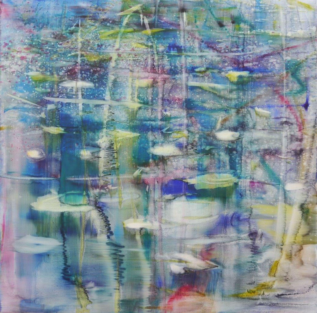 Matthias Meyer, Blue Pond, 2021