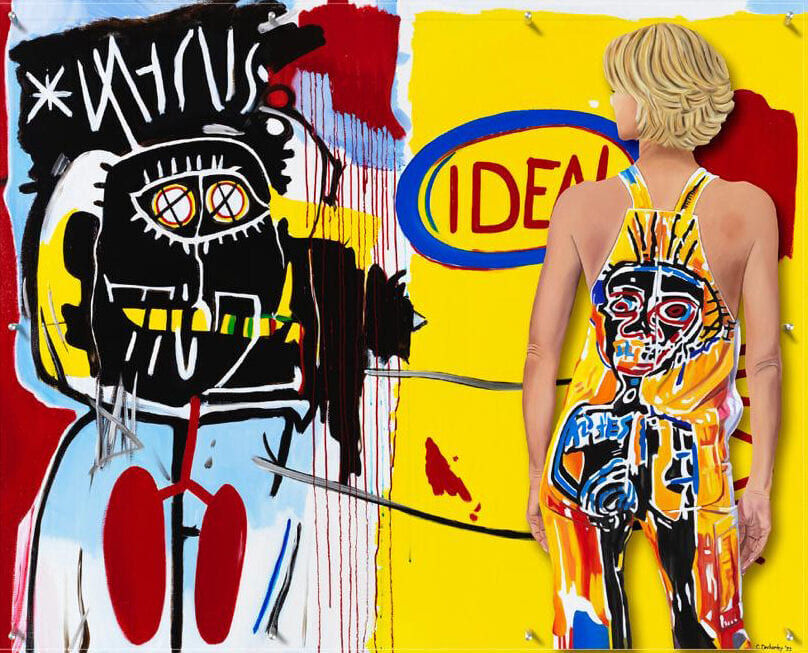 Caroline Dechamby, Ideal - Tribute Basquiat, 2023