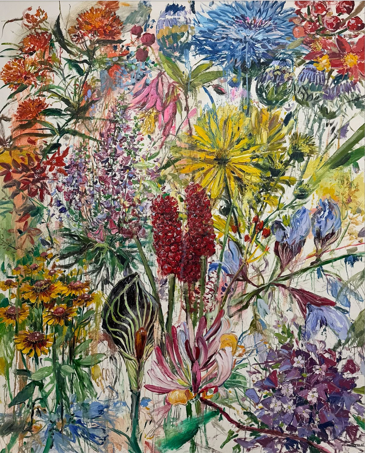 Eric Alfaro, Wildflowers, 2025