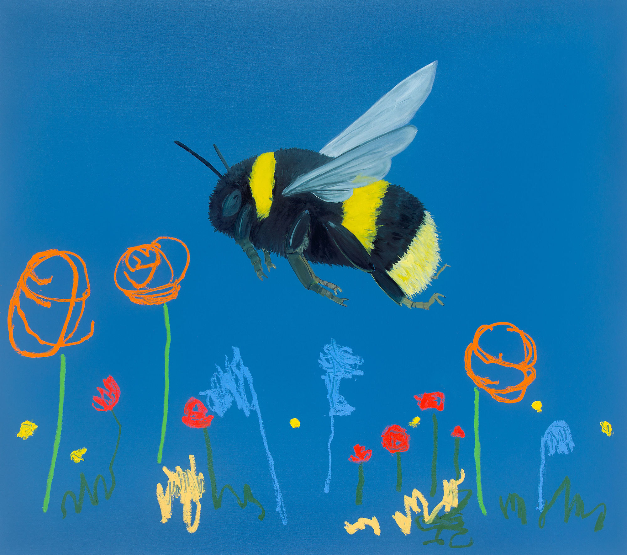 Adam Umbach, Bee Scene No. 3, 2024
