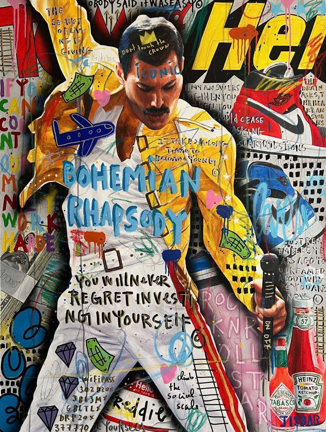 Jisbar, King Freddie In Yellow, 2022