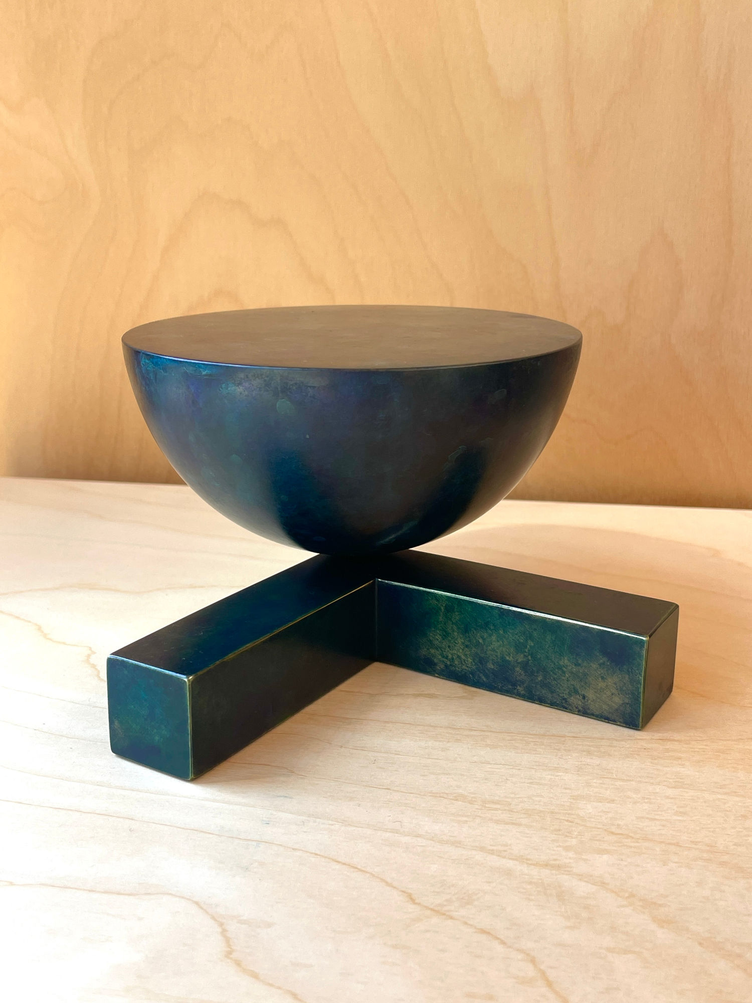 Juliette Bigley, Standing Forms (Blue Bowl), 2025