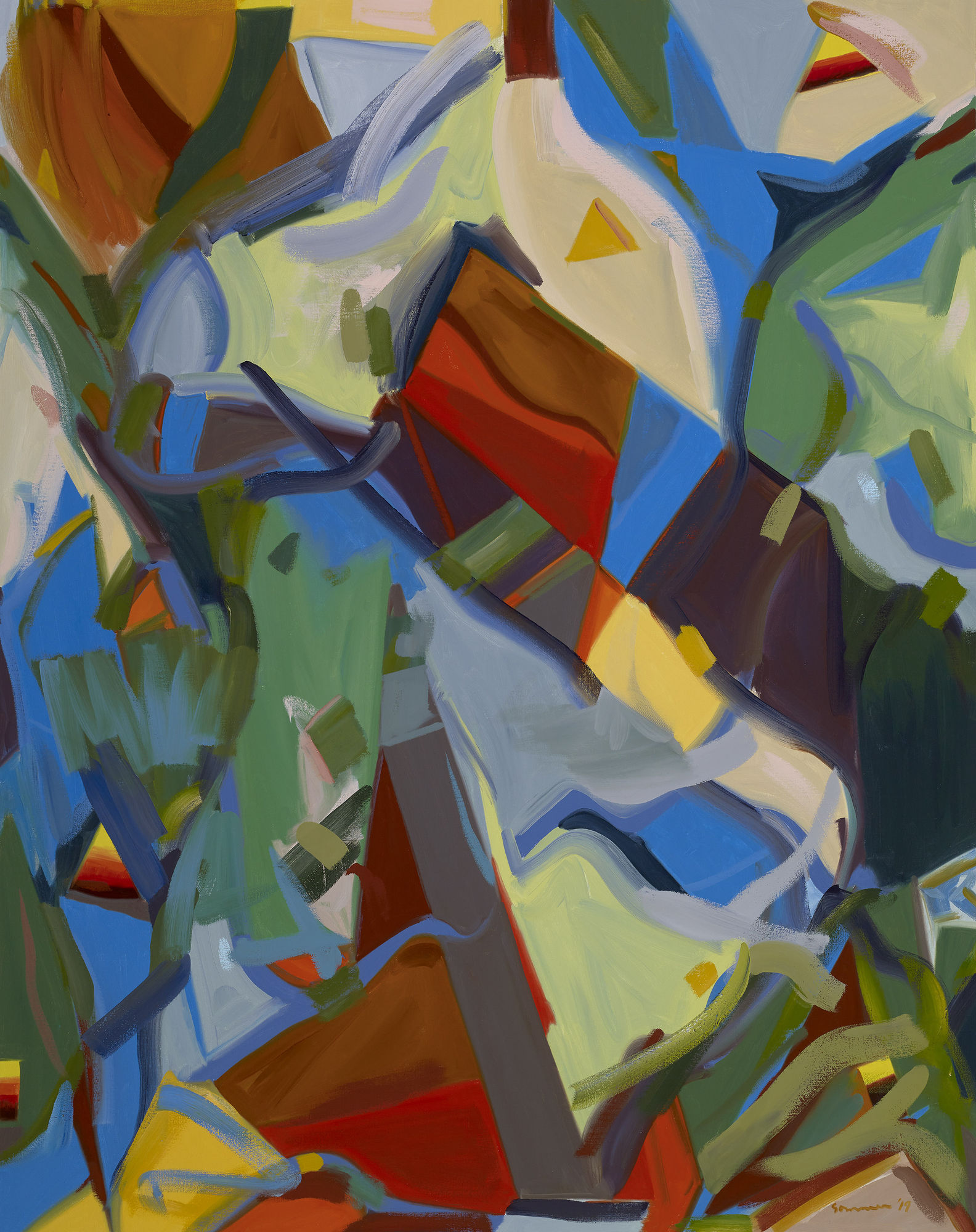 Susan Sommer, Converging, 2019