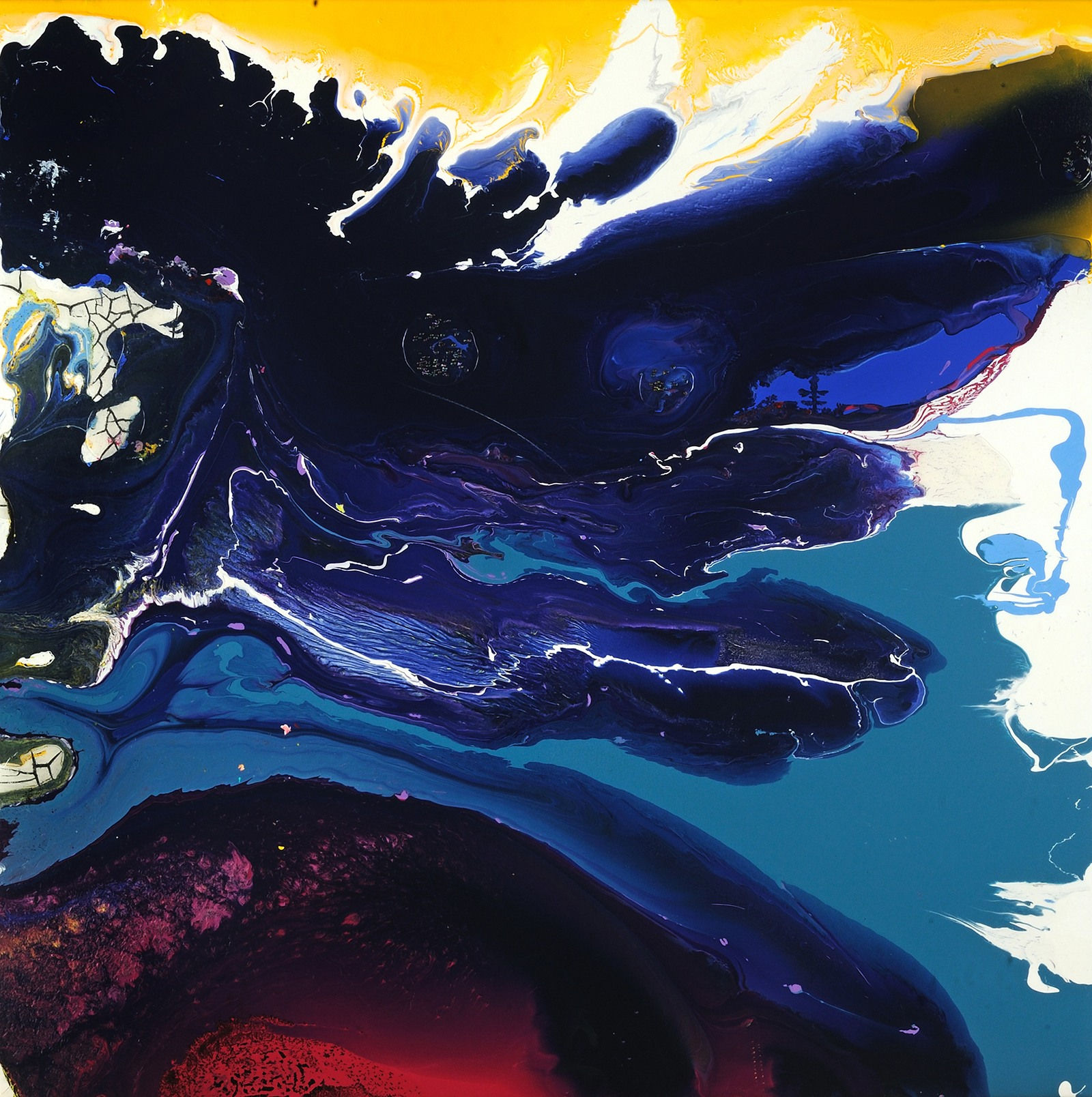 Anne Marchand, Deepening Blue, 2017