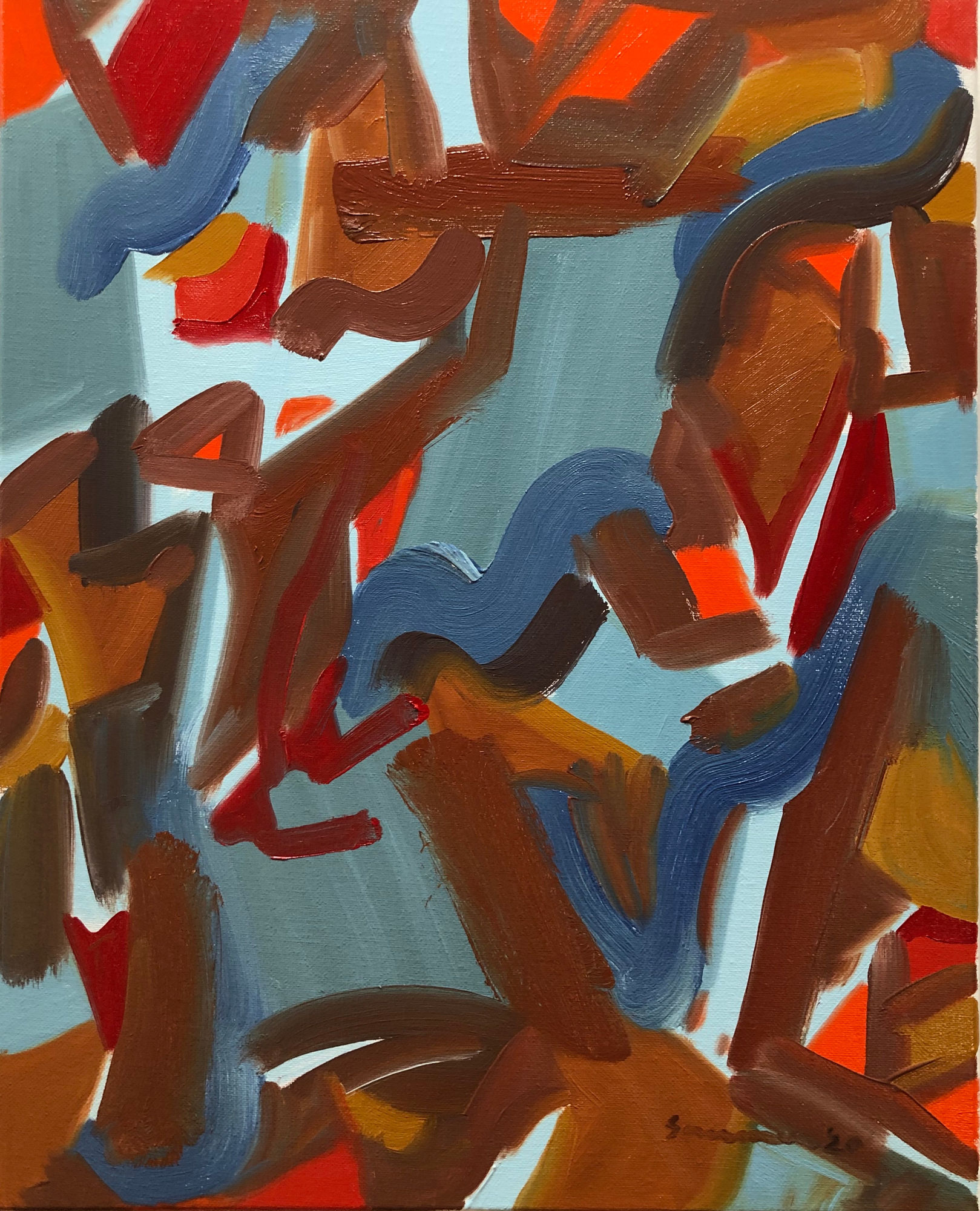 Susan Sommer, Blue Light, 2020