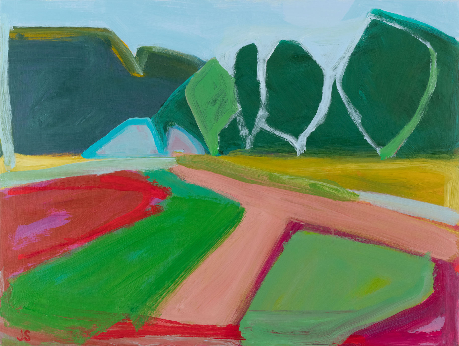 Jessica Singerman, Community Garden Paths, 2021