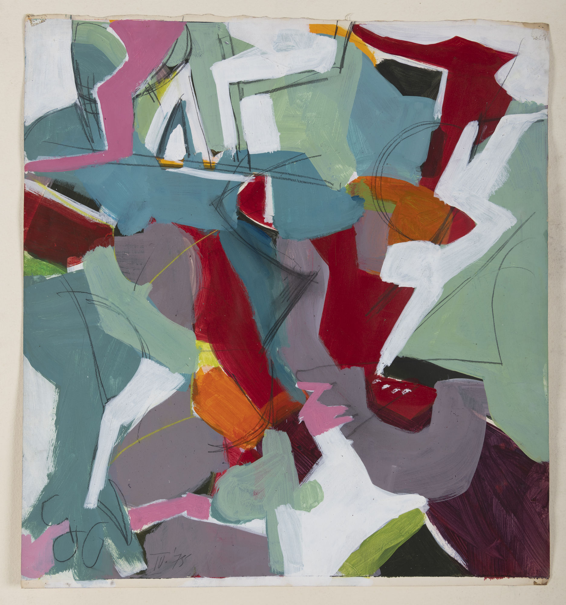 Mehlli Gobhai, Untitled (Colour), April 1975