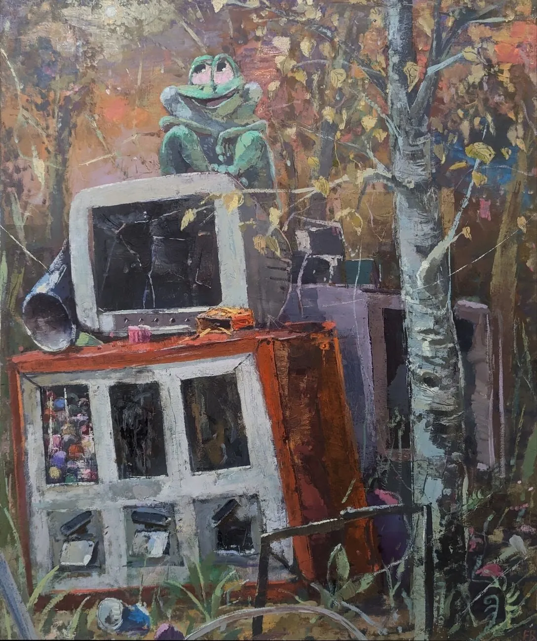 Fritz Bornstück, Dreiteiler (Three-Piece), 2023