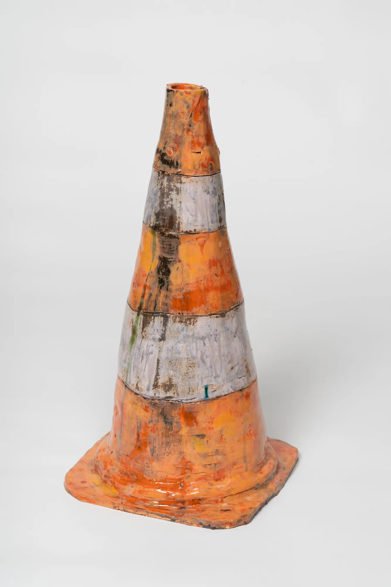 Fritz Bornstück, Verkehrshütchen (edition 3 of 3) (Traffic cone - hat), 2024
