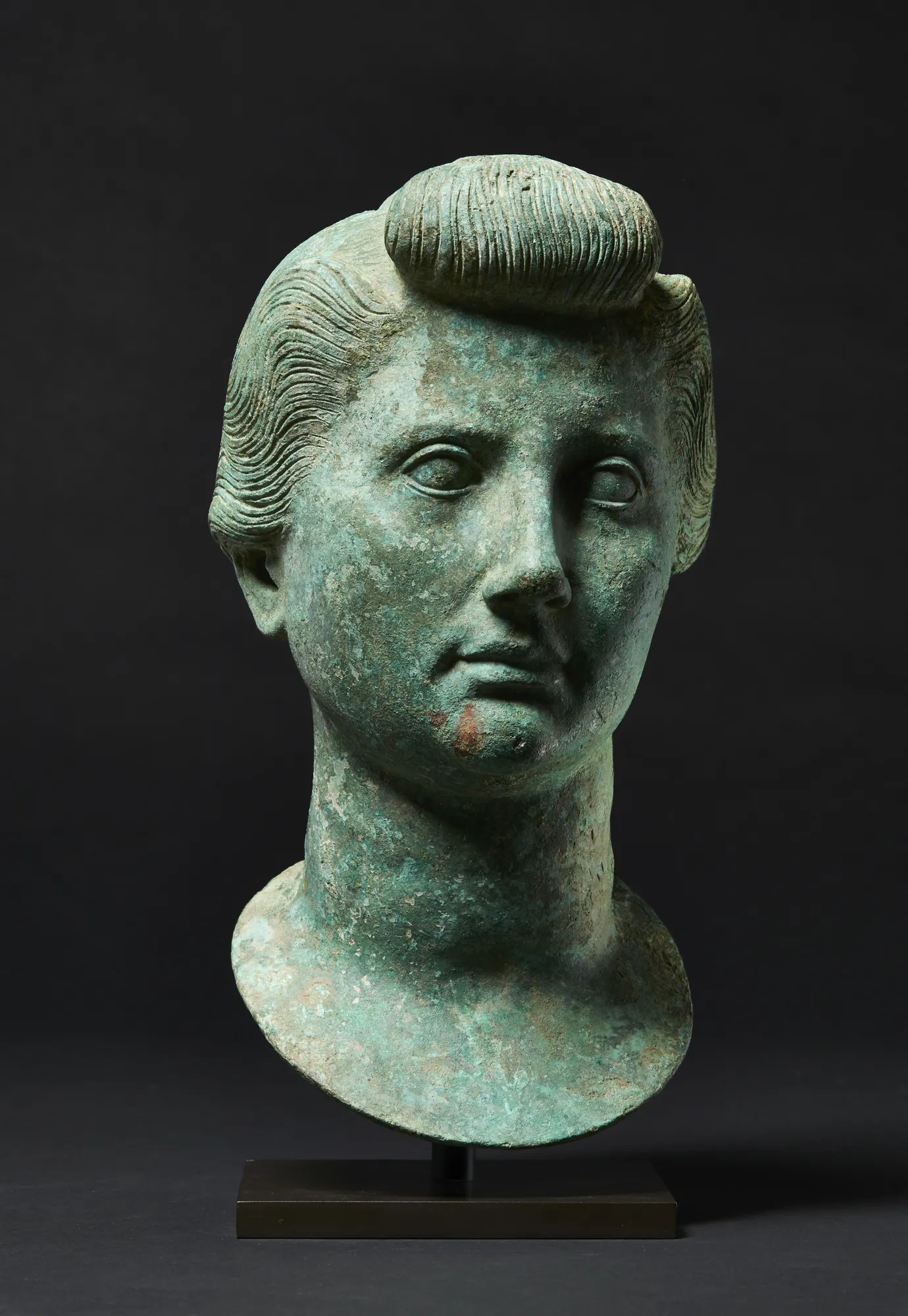 3. Portrait Bust of Livia Roman, Imperial Period, Late 1st Century B.C. - Early 1st Century A.D.