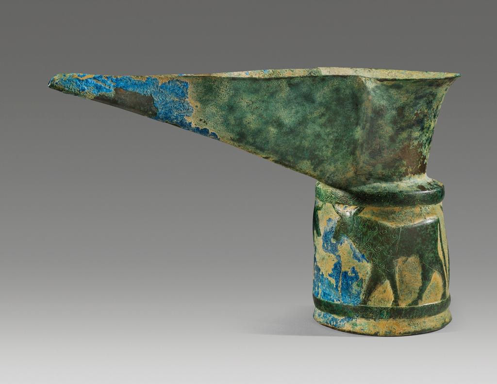6. Spouted Ewer Near Eastern, Luristan, ca. 1000 - 700 B.C.