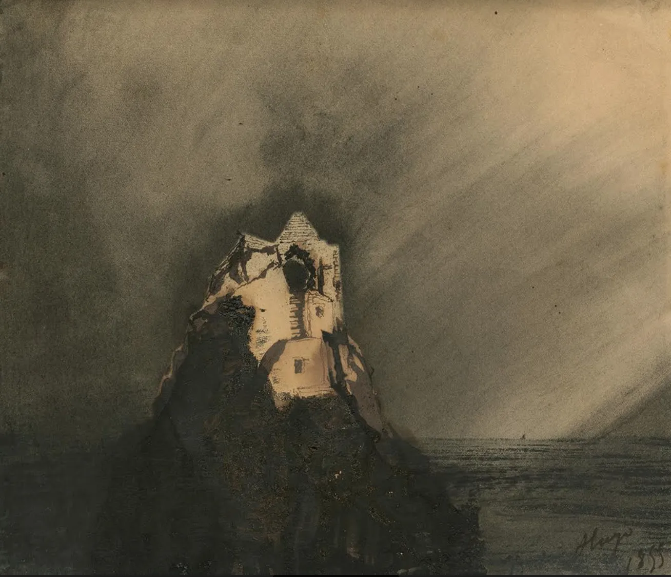 VICTOR HUGO, The Hermitage, in Jersey