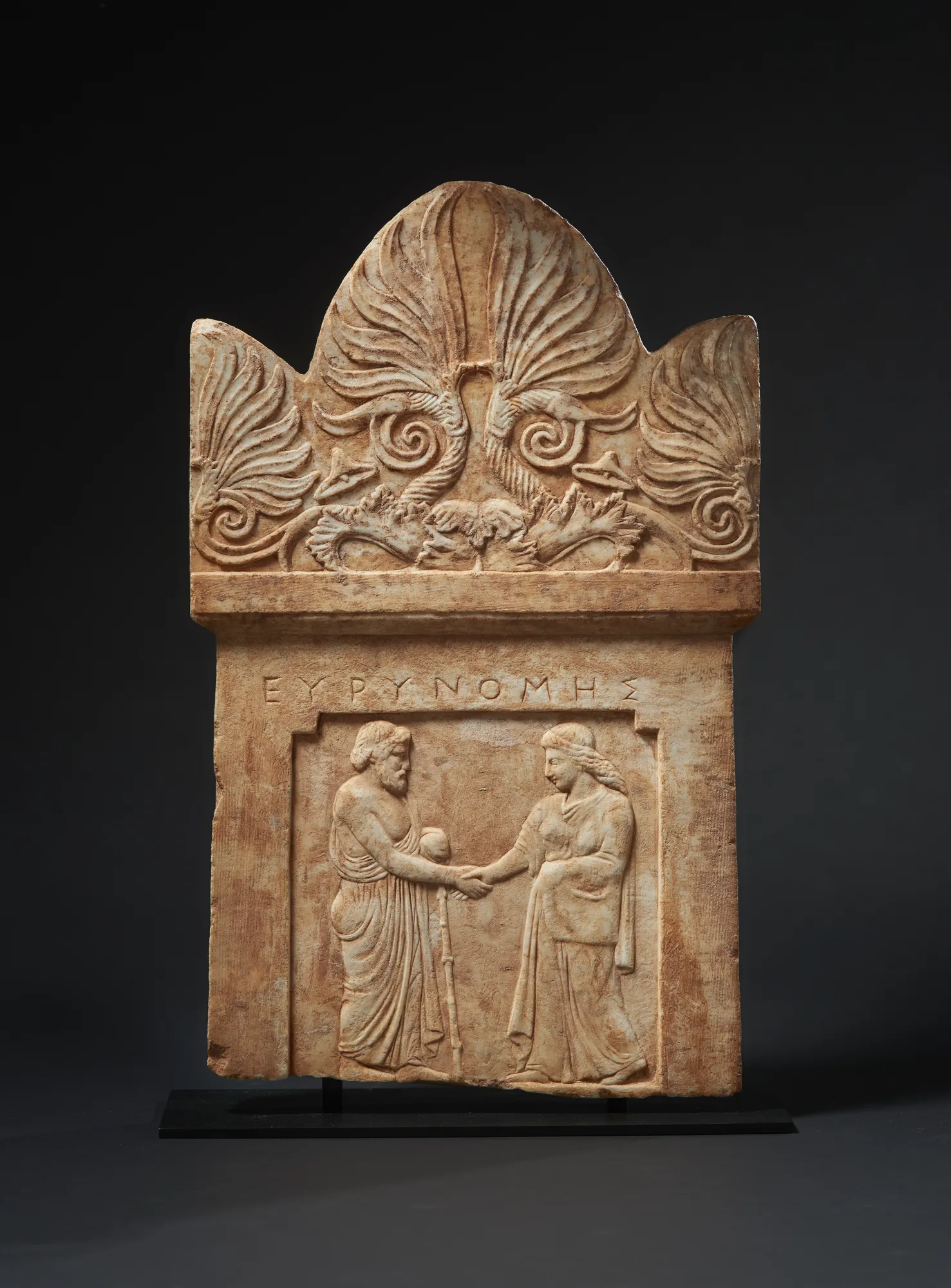 Funerary Stele for Eurynome, Greek, Classical Period, ca early 4th Century B.C.