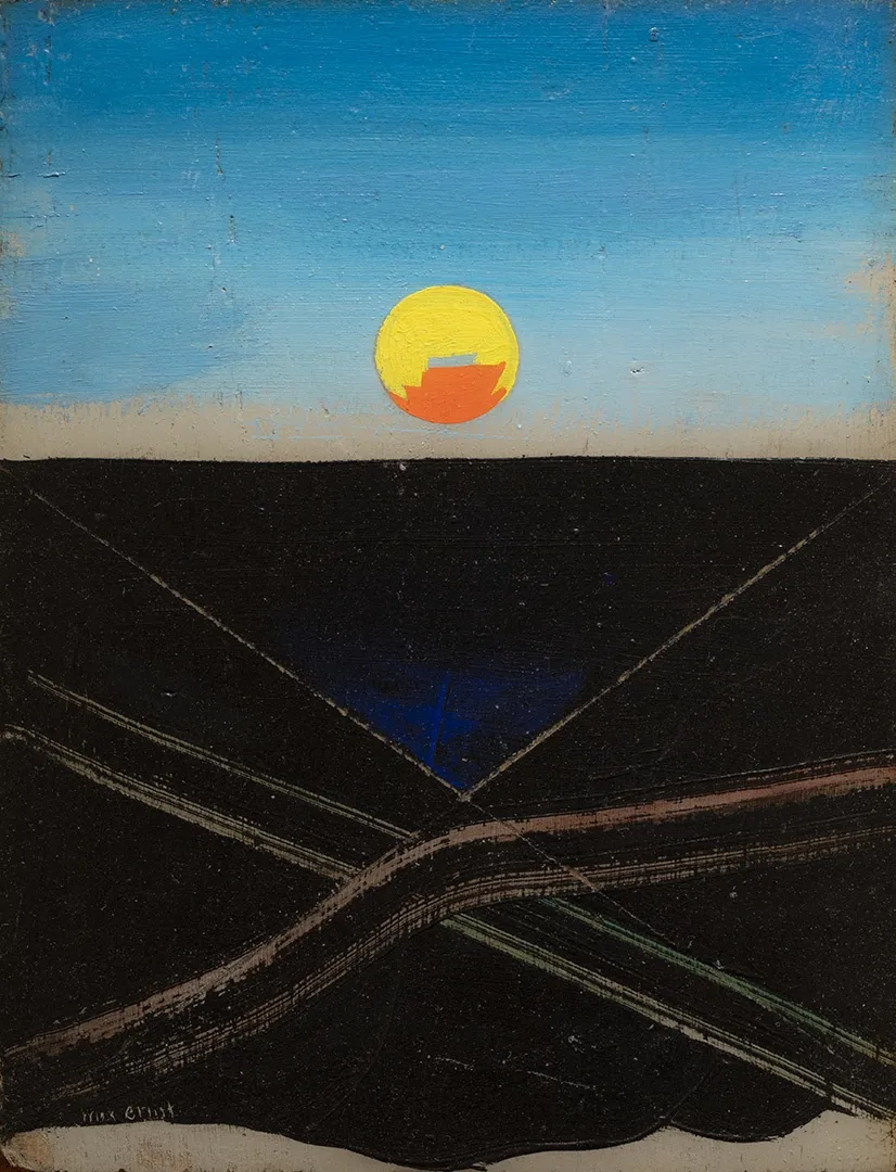 MAX ERNST, Horizon-Soleil, 1926