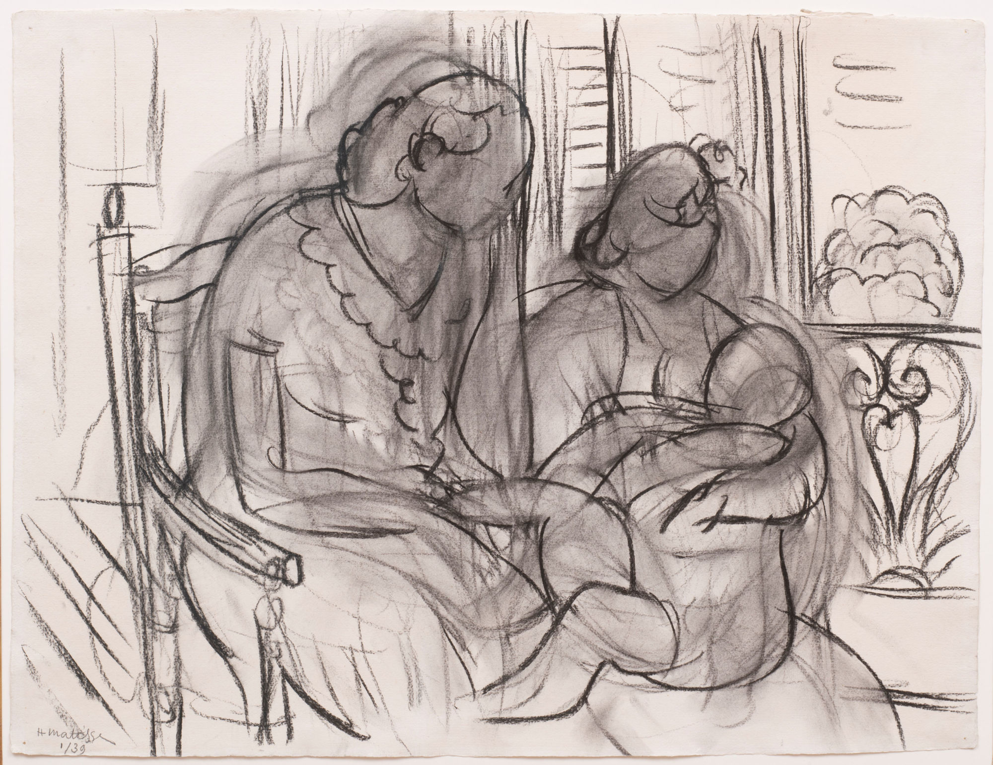 HENRI MATISSE, Maternité , 1939