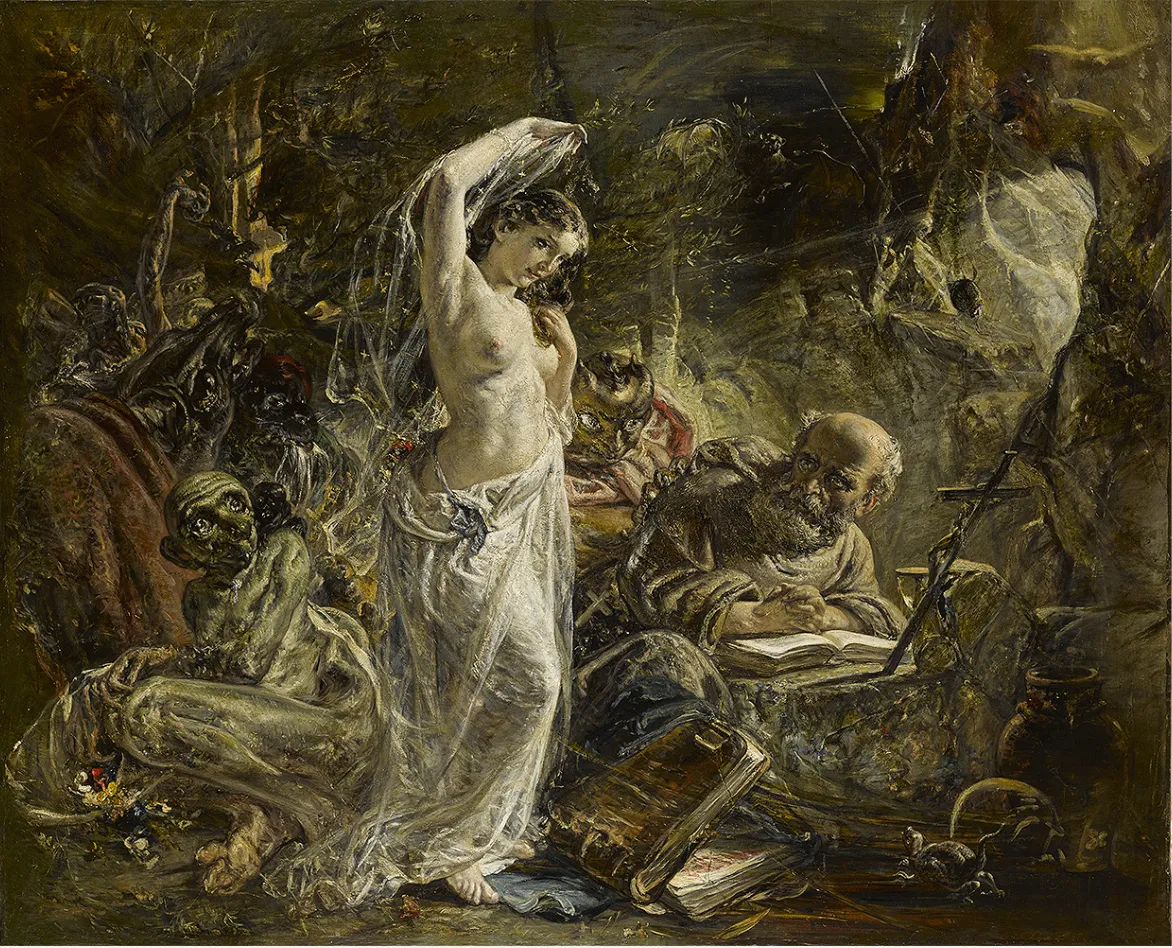 FREDERICK CHARLES UNDERHILL, The Temptation of Saint Anthony