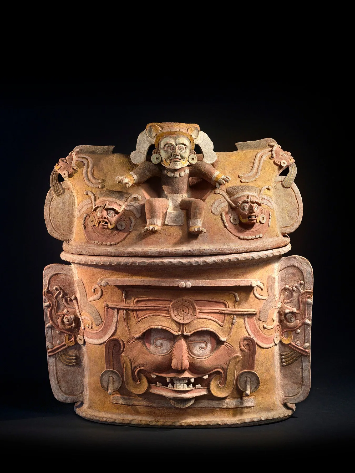 K’Iché Urn, Maya, Late Classic Period, ca. 650-850 A.D.