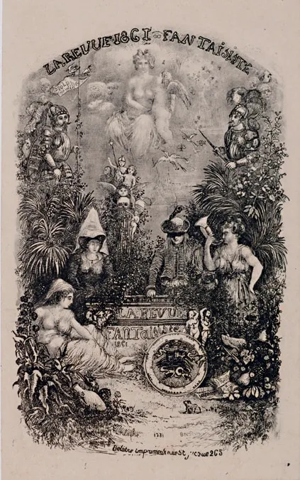 RUDOLPHE BRESDIN, Frontispiece to La Revue Fantaisiste, 1861