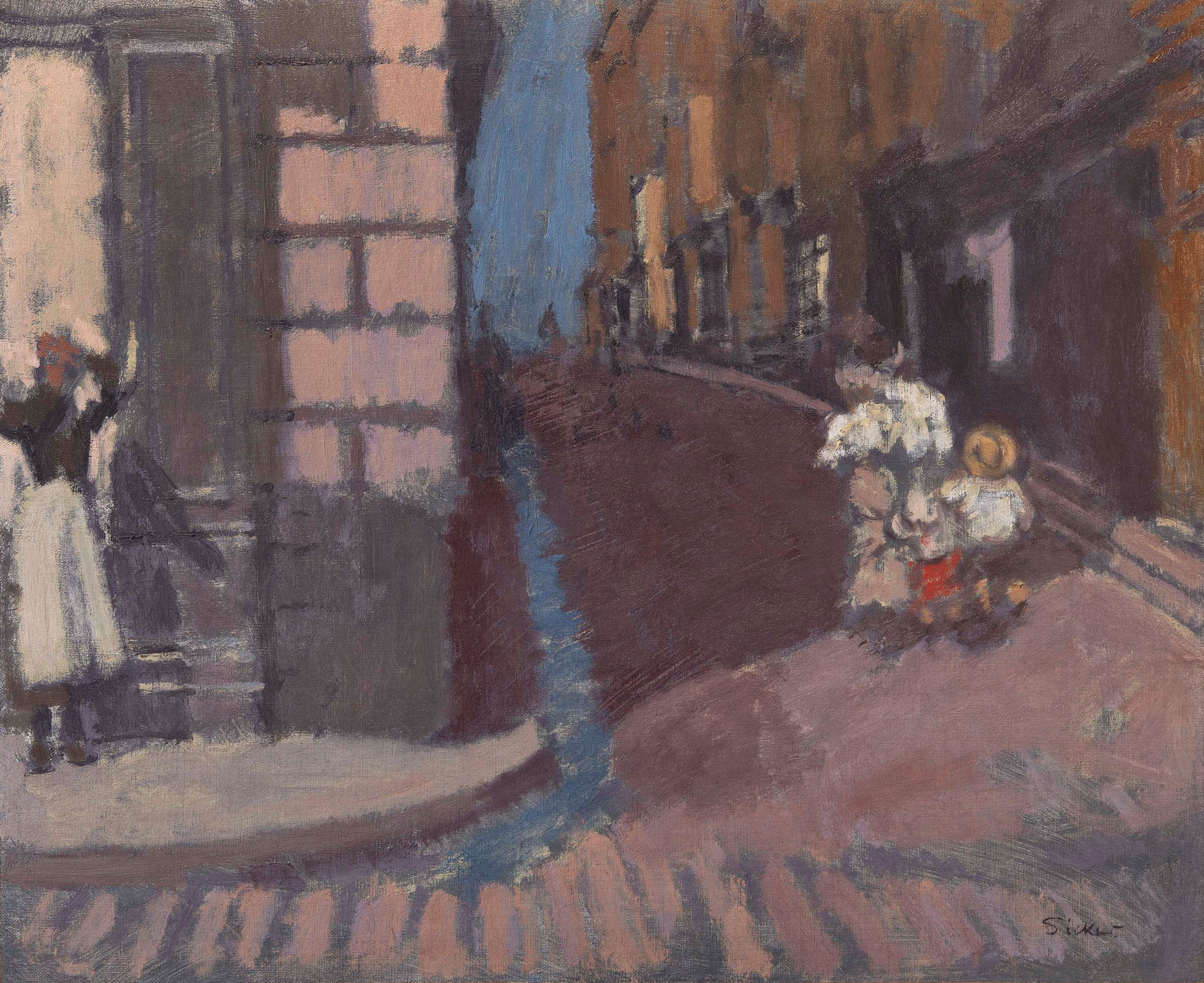 Walter Sickert, The Street of the Wind, Dieppe, c.1895
