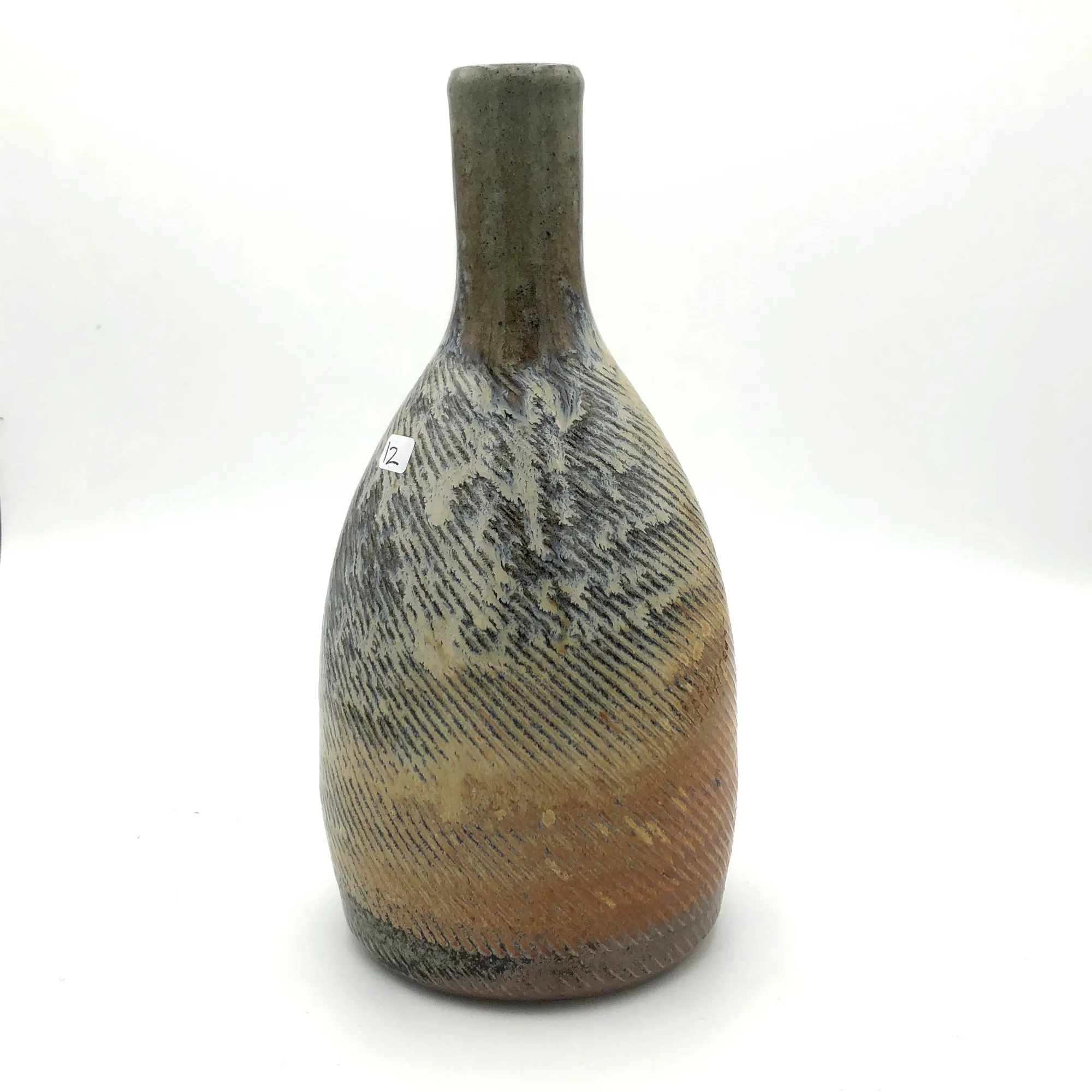 John Jelfs, Oval Narrow Bottle, 2020